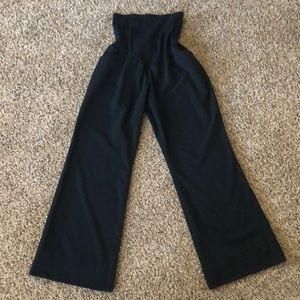 Black maternity slacks. Motherhood. XL
